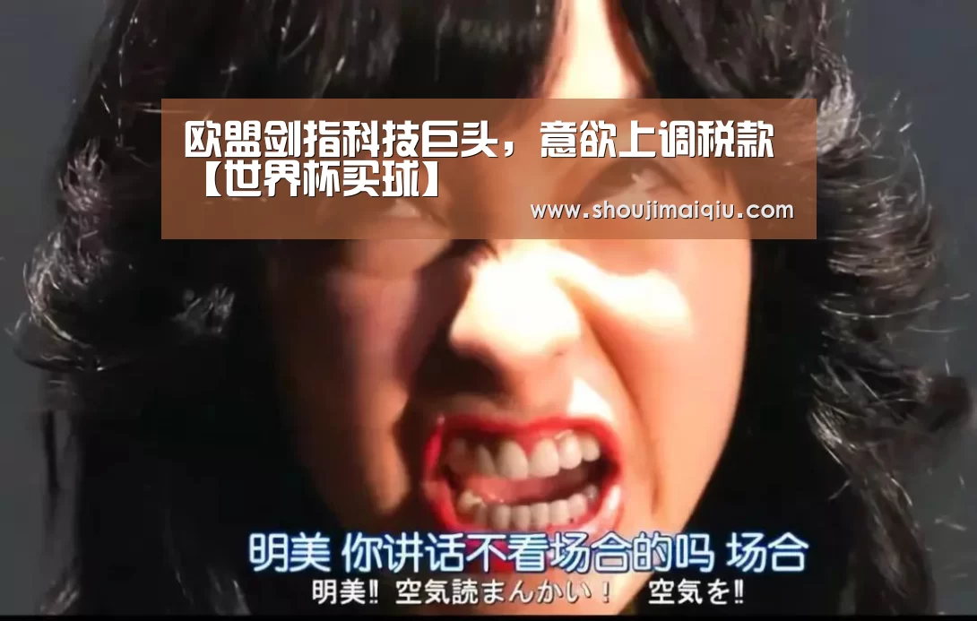 欧盟剑指科技巨头,意欲上调税款【世界杯买球】(图2) 世界杯买球